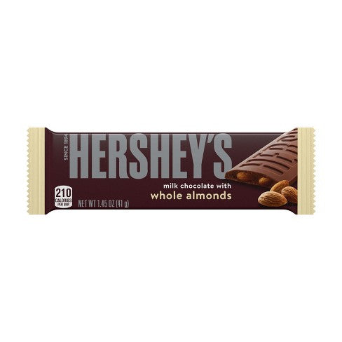 Hershey's Milk Chocolate with whole almonds 1.45 oz