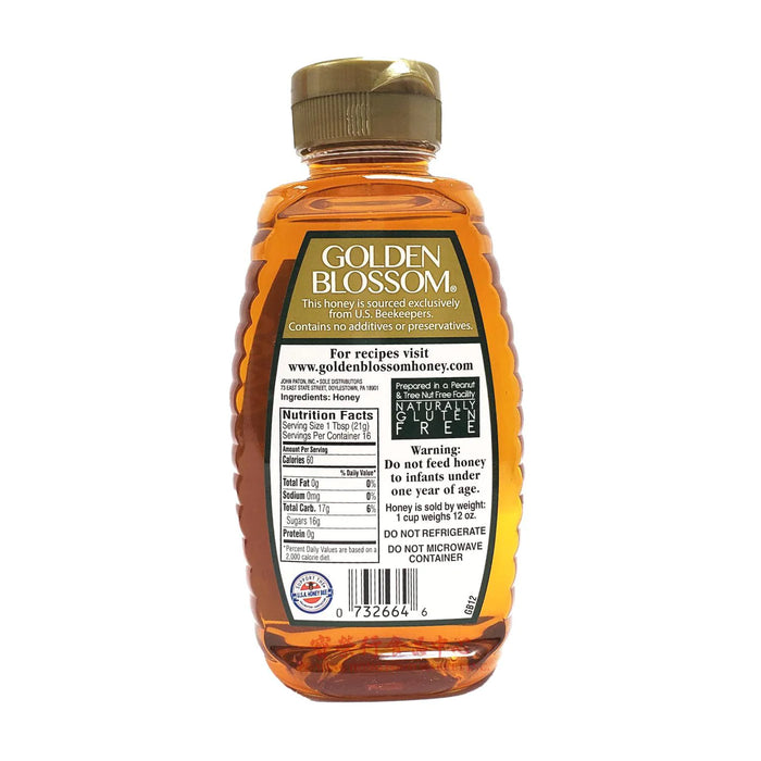 Golden Blosson Honey 12 oz