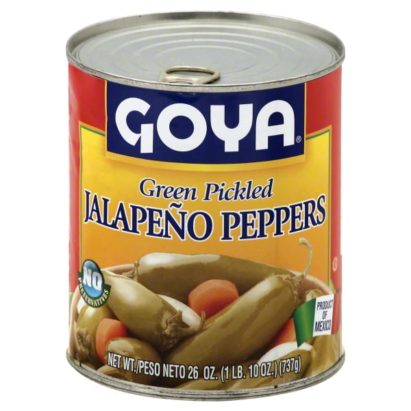 Goya Green Pickled Jalapeño Peppers 26 oz