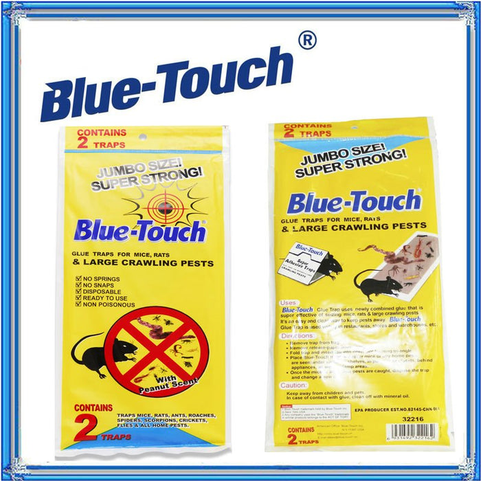 Blue-touch Glue traps for mice