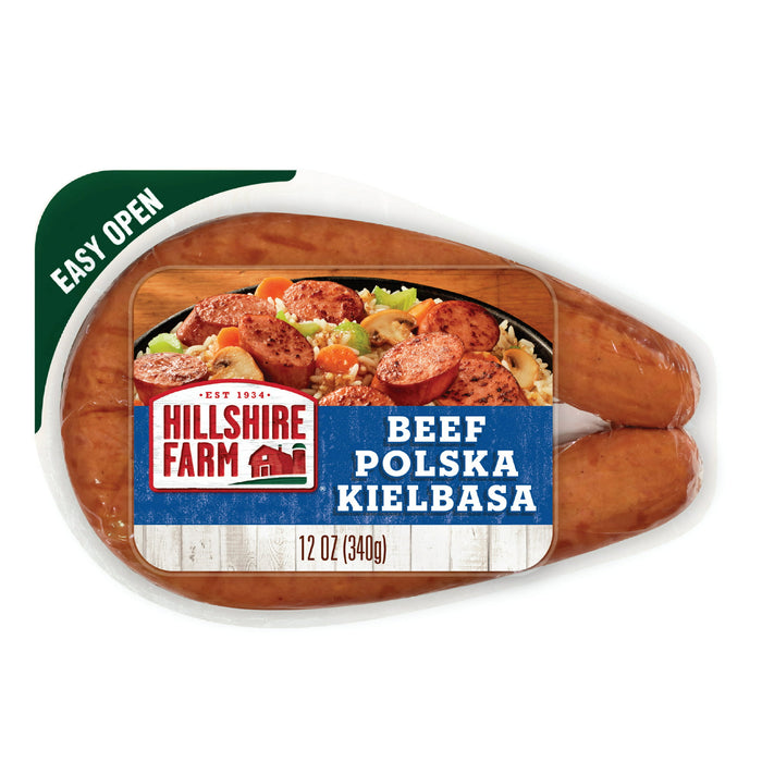 Hillshire Farm® Beef Polska Kielbasa Salchicha Ahumada 12 oz.