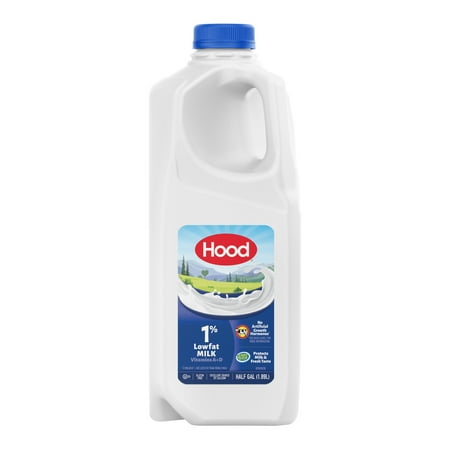 Hood 1% Lowfat Milk 0.5 gallonUS