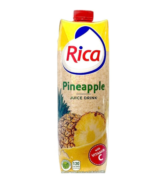 Rica Pineapple Juice Drink 33.8 oz