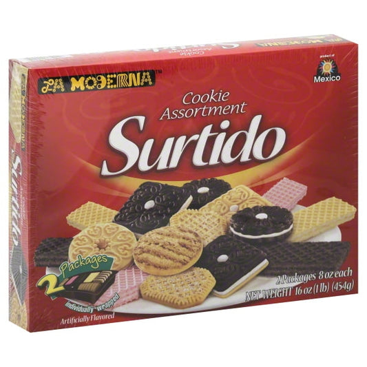 La Moderna Assorted Cookies 8 oz 2 count