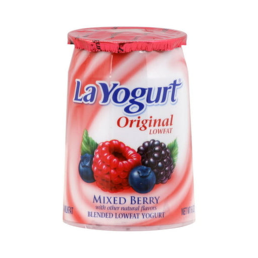 La Yogurt Original Frutos Rojos 6 Oz