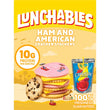 Lunchables Ham & American Cheese Cracker Stackers Kids Lunch Meal Kit 9.1 oz Box