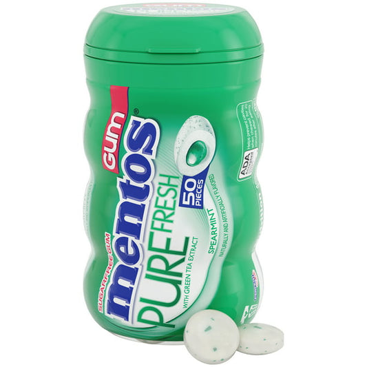 Mentos Gum - Pure Fresh Spearmint 50 cada uno