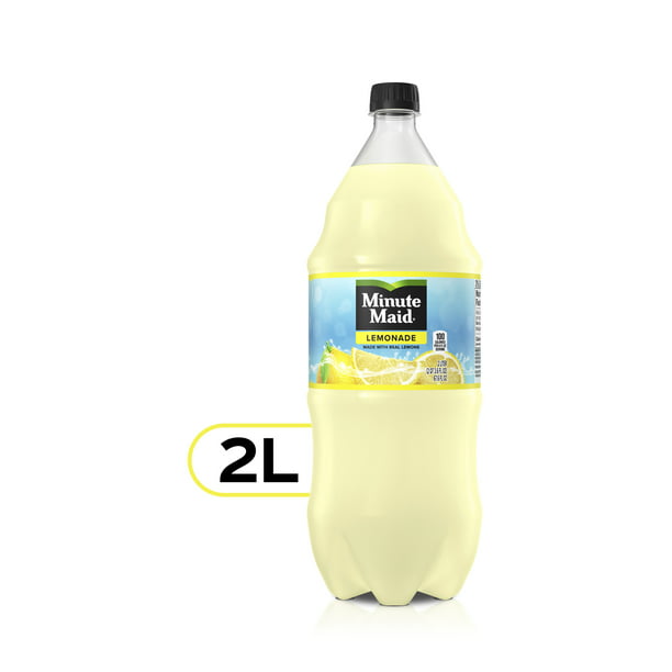 Minute Maid Lemonade Real Fruit Juice 2 Liter Bottle