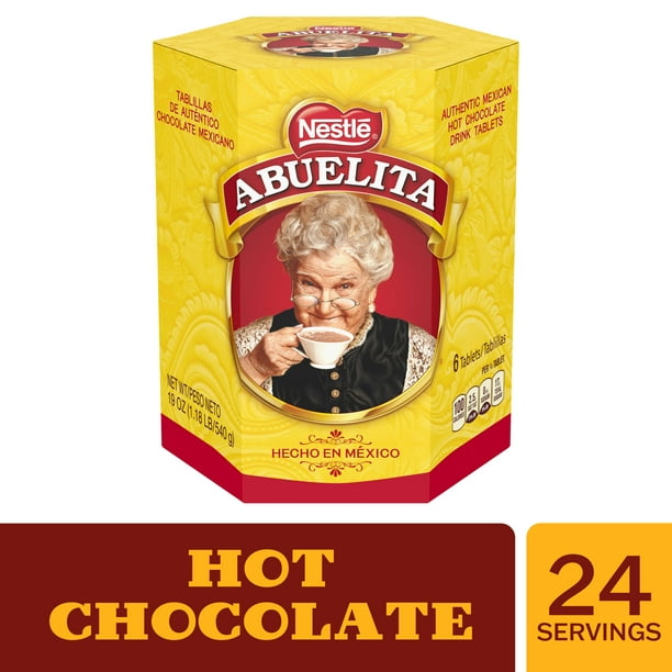 Nestlé Abuelita Tabletas de Chocolate Caliente Caja de 19 oz