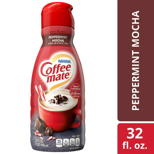 Nestlé Coffee Mate Peppermint Mocha Coffee Creamer 32 fl oz