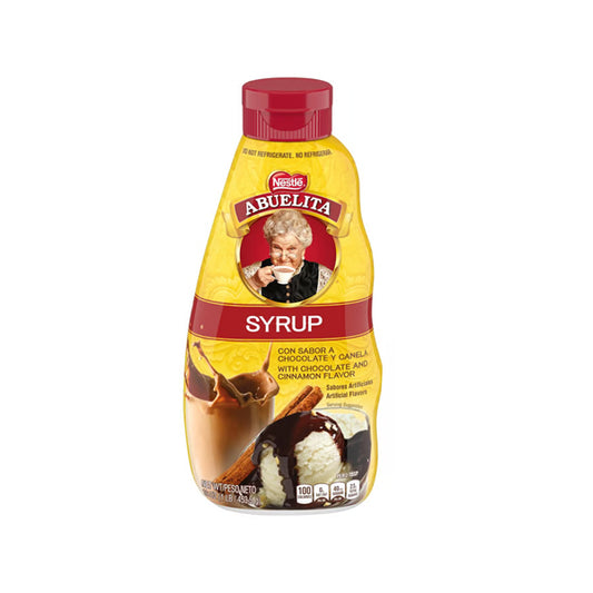 Nestle Abuelita Chocolate Syrup Cinnamon Flavor 16 oz