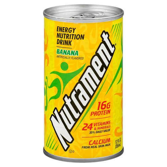 Nutrament Banana Energy Nutrition Drink 12 FL OZ