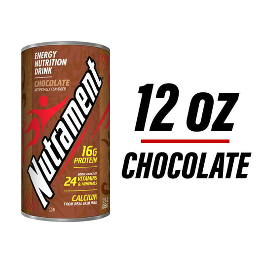 Nutrament Chocolate Energía Nutrición Bebida 12 FL OZ