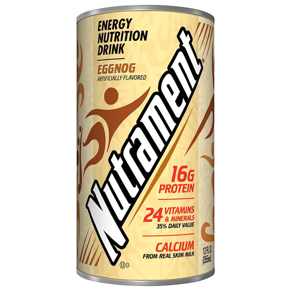 Nutrament Eggnog Energy Nutrition Drink 12 FL OZ