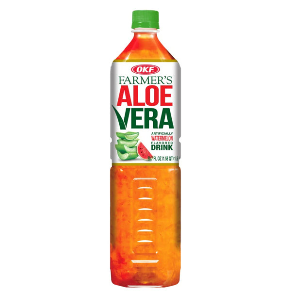 OKF Farmers Aloe Drink Sandía 50.7 Fl Oz