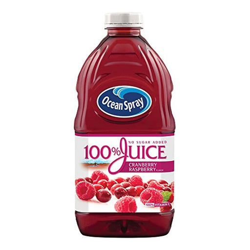 Ocean Spray 100% Juice Cranberry Raspberry 64 Oz