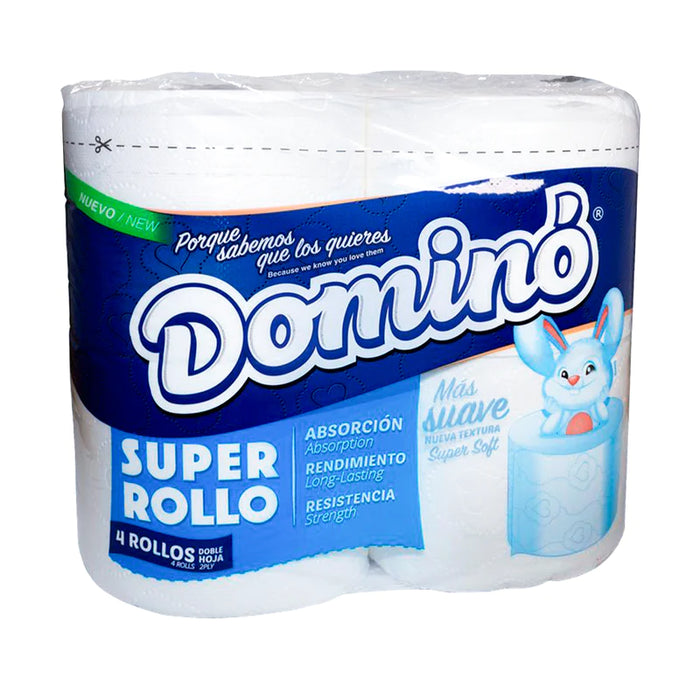 Domino Bathroom Tissue Dominicano 4 rollo