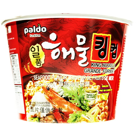 Paldo King Cup Soup Bowl - Seafood Noodles 3.88 oz