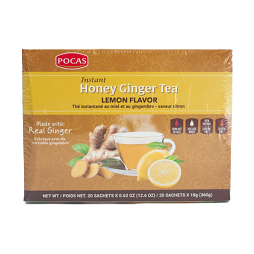 Pocas instant honey ginger tea 12.7 oz