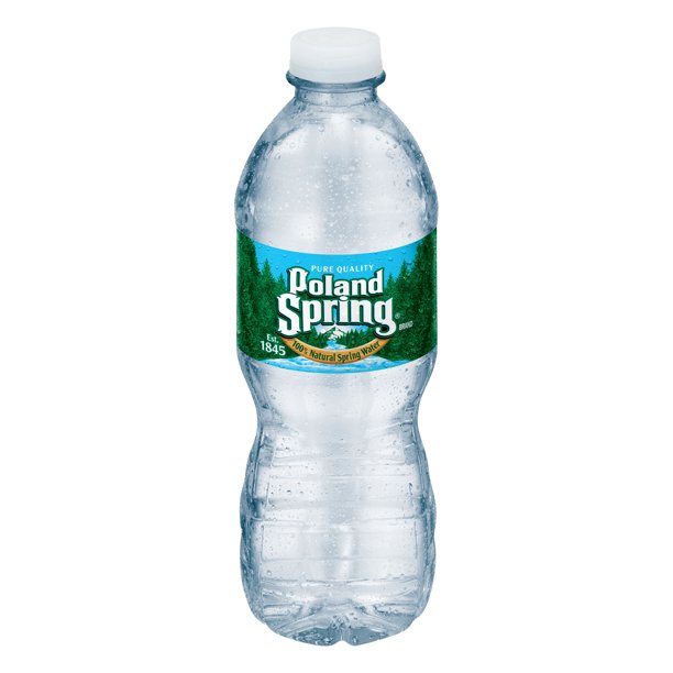 Poland Spring Natural Spring Water 0.5L Plastic Bottle 0.5 L