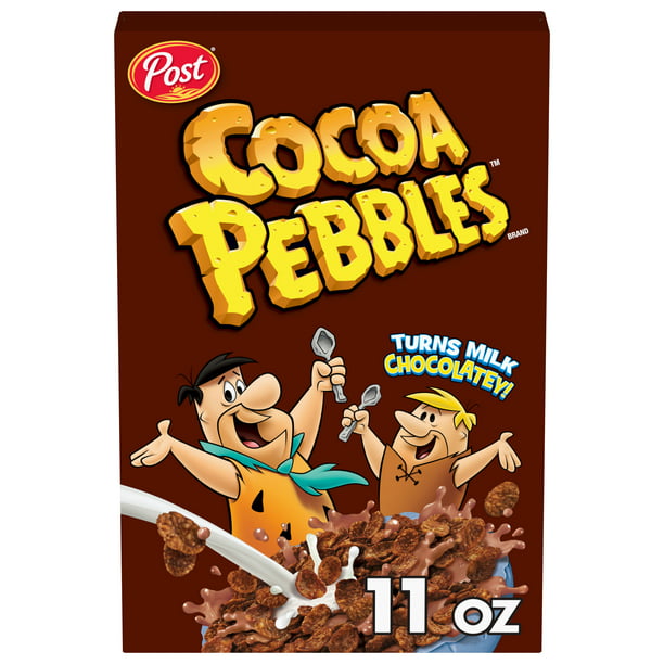 Post Cacao Pebbles Cereal Original 11 Oz