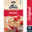 Quaker Avena Instantánea Regular 9.8 Oz 10 Paquetes