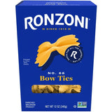 Ronzoni Pajaritas Pasta 12 oz Non-GMO Farfalle Pasta para todas las salsas