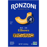 Ronzoni Elbows 16 oz Pasta for Mac and Cheese or Thick Sauces Non-GMO Vegetarian