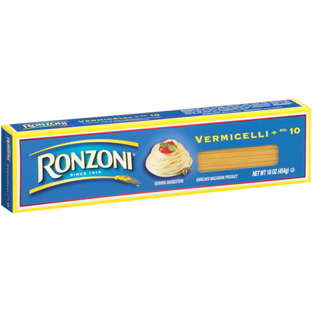 Ronzoni Vermicelli No. 10 Pasta 16 oz