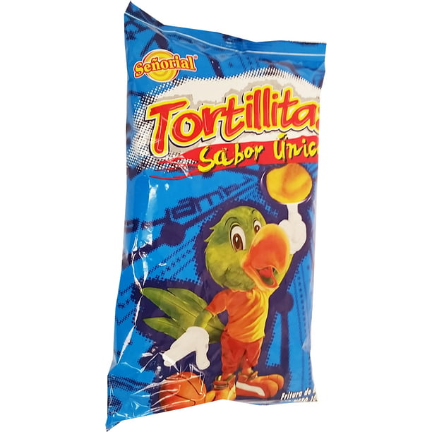 Tortilla Señorial Family Pack Snack 3.5 oz - Chips Paquete Familiar (Pack de 1)