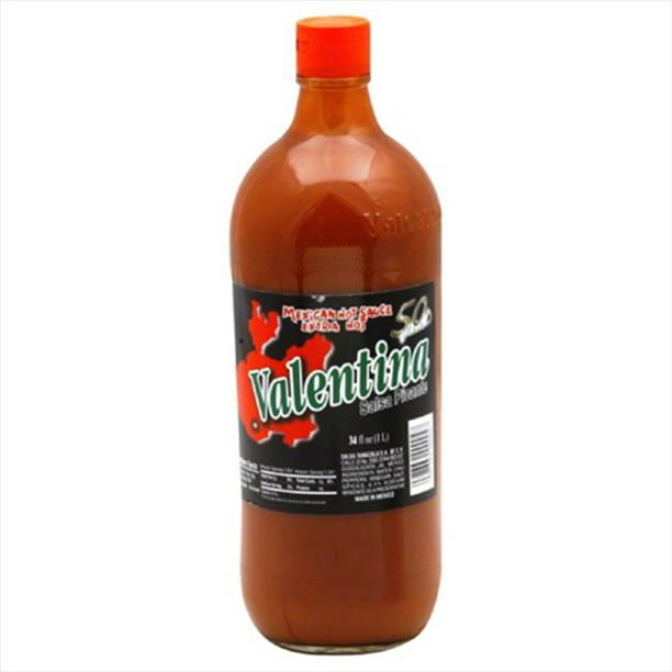 Valentina Extra Hot Mexican Hot Sauce 34 fl oz