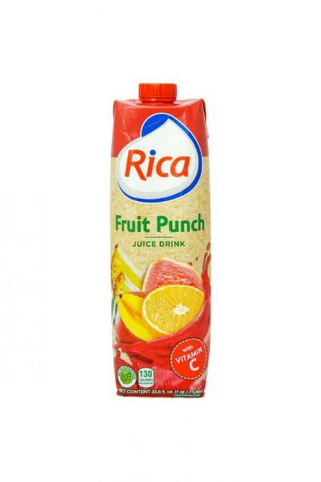 Rica Fruit Punch Juice 33.8 fl oz
