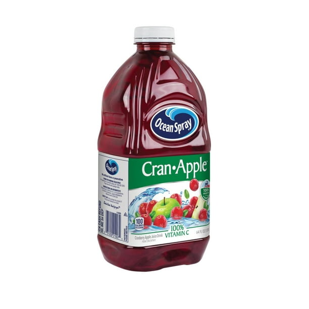 Bebida de jugo de manzana y arándano Ocean Spray 64 fl. Onz.