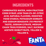 Fanta Fresa Fruta Soda Pop Botella 2 Litros