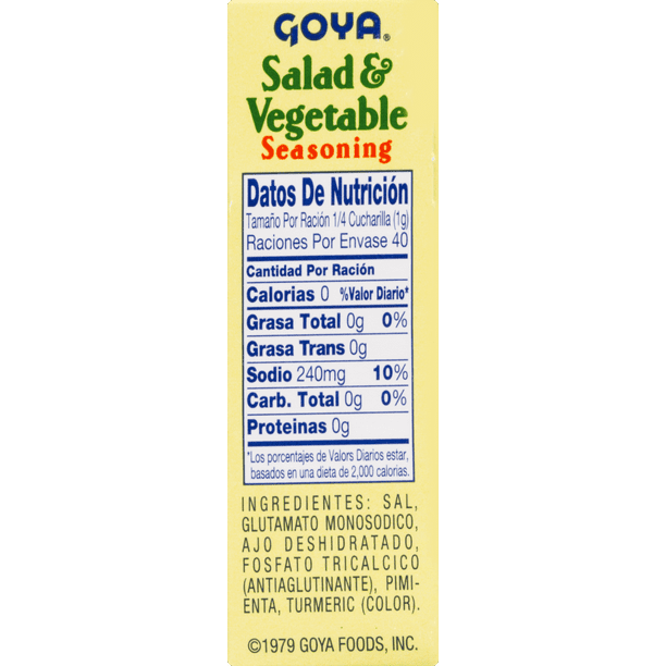 Goya Salad & Vegetable Seasoning 1.41 OZ