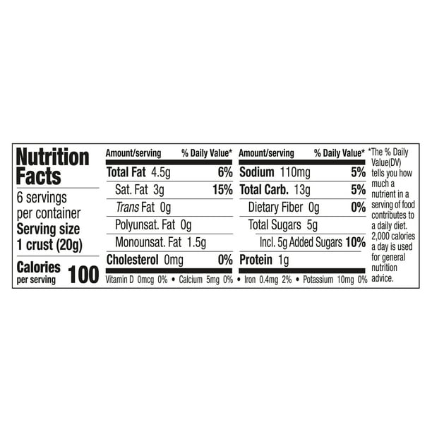 Keeber Graham Cracker Mini Pie Crust 6ct 4 oz