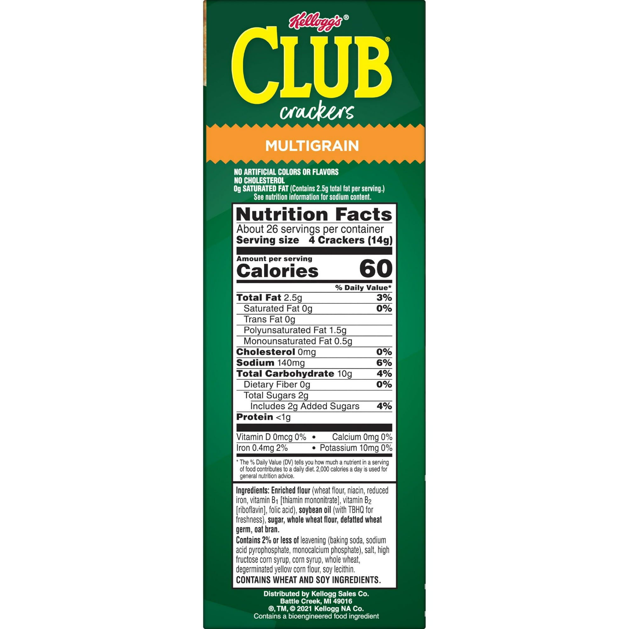 Club Multi Grain Crackers 12.7 oz