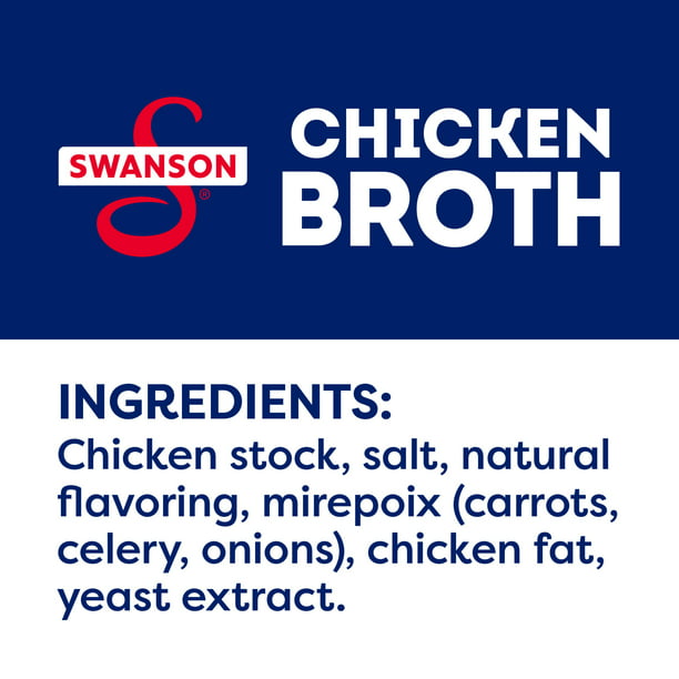 Caldo de pollo Swanson 32 oz