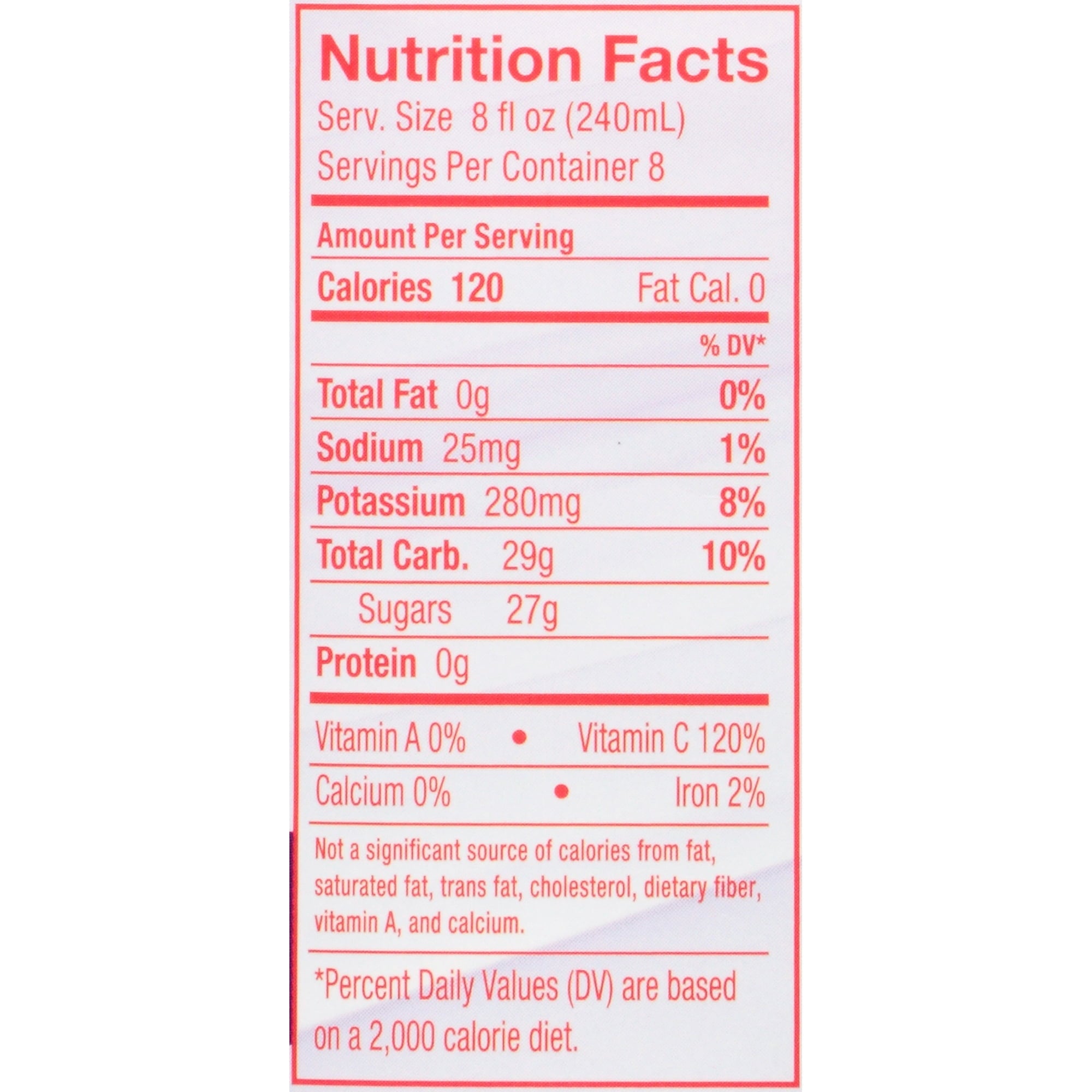 Old Orchard 100% Berry Blend Juice 64 Fl. Oz.