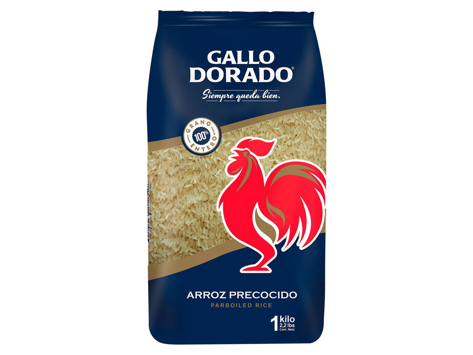 Gallo Dorado Arroz Precocido / Parboiled Rice 2.2 lb