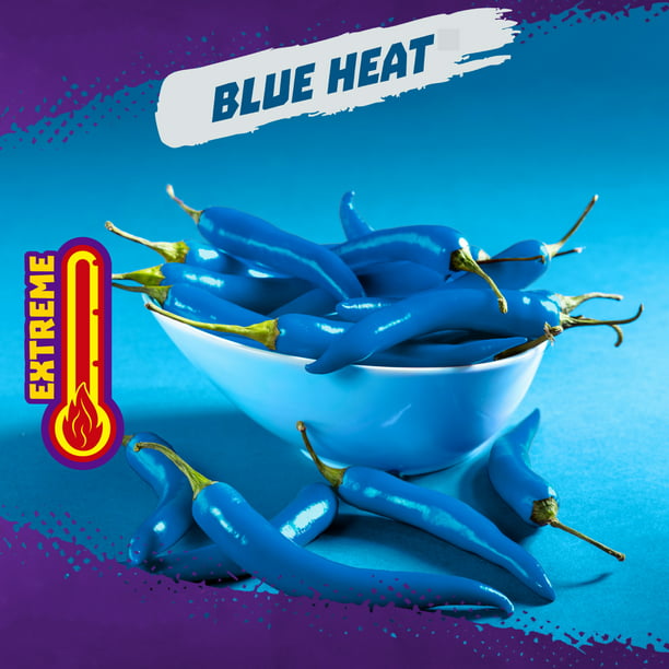 Takis Blue Heat Hot Chili Pepper Tortilla Chips 4 oz