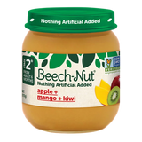 Beech-Nut Stage 2 Comida para bebés Manzana Mango y Kiwi Tarro de 4 oz