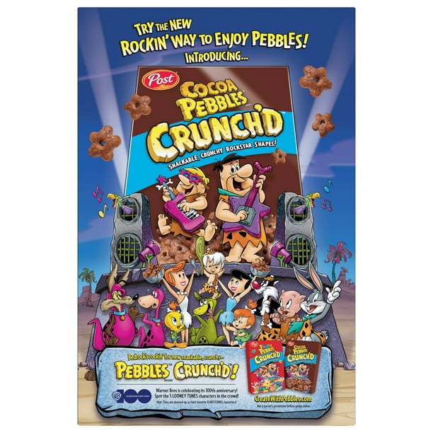 Post Cocoa Pebbles Cereal Original 11 Oz
