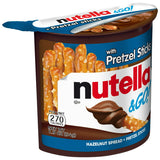 Nutella & GO! Hazelnut and Cocoa Spread with Pretzel Sticks Snack Pack 1.9 oz