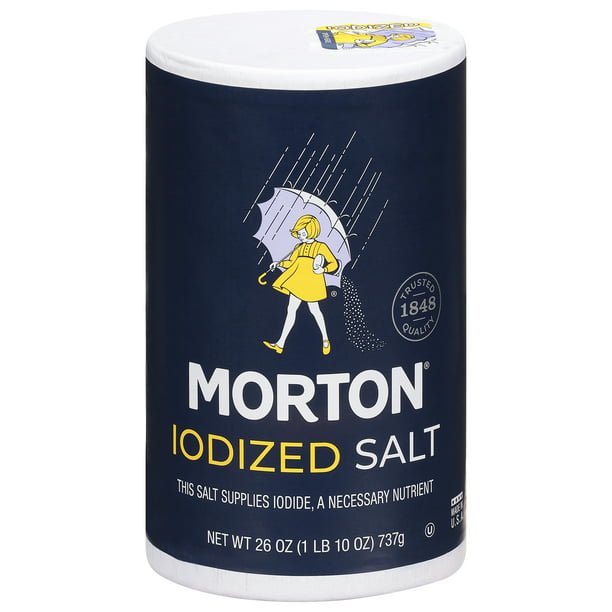 Morton Salt Iodized 26 Ounce