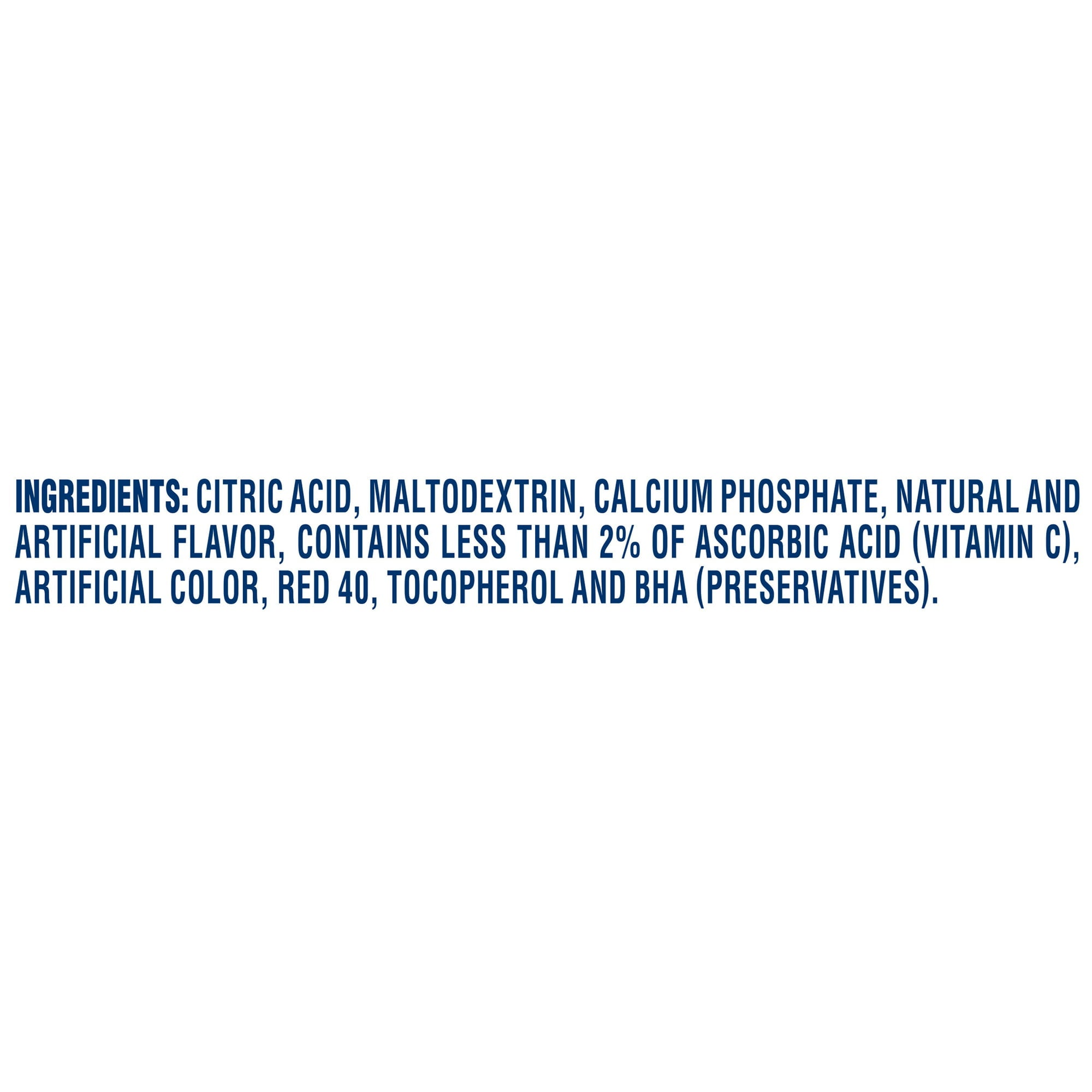 Kool-Aid Unsweetened Sharkleberry Fin Strawberry Orange Punch Artificially Flavored Powdered Soft Drink Mix 0.16 oz Packet