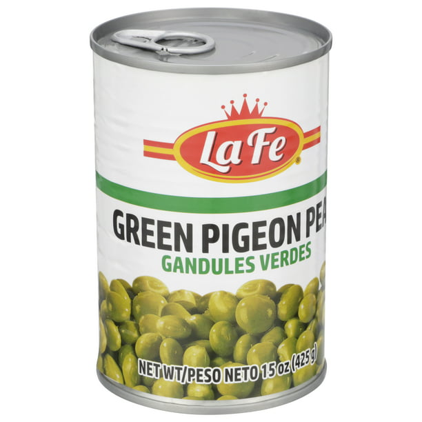 La Fe LaFe Green Pigeon Peas 15 oz