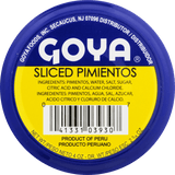 Goya Fancy Sliced Red Pimientos 4 Oz