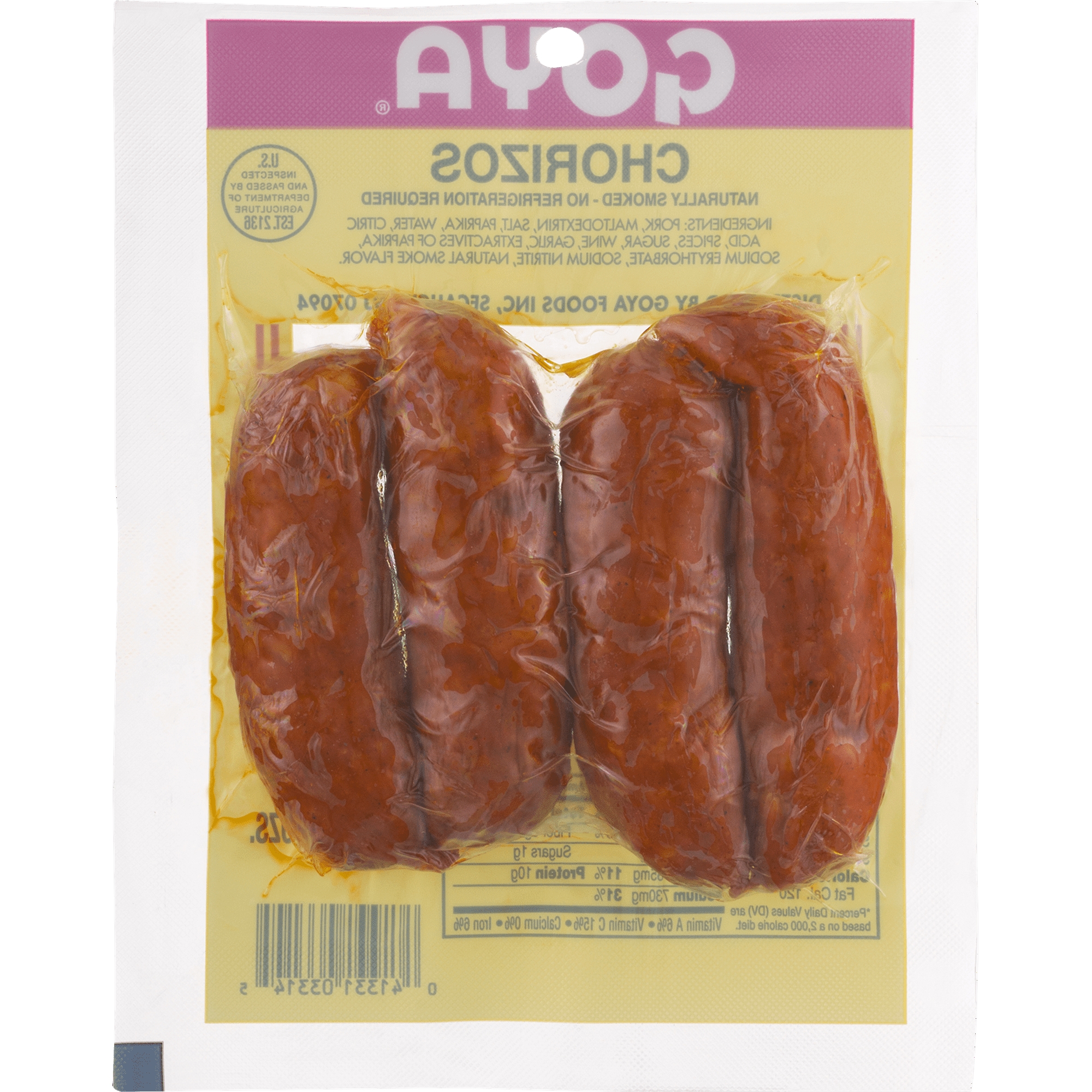 Goya Chorizos 4 count 7 ozs