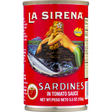 La Sirena Sardines in Tomato Sauce 5.5oz